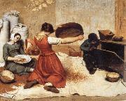 Gustave Courbet Die Kornsieberinnen oil on canvas